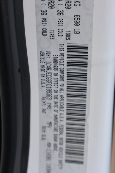 2015 Jeep Grand Cherokee Overland