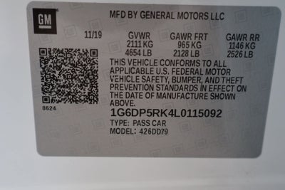 2020 Cadillac CT5 Sport