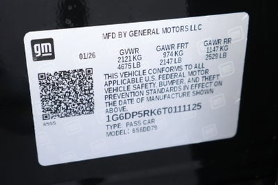 2026 Cadillac CT5 Sport