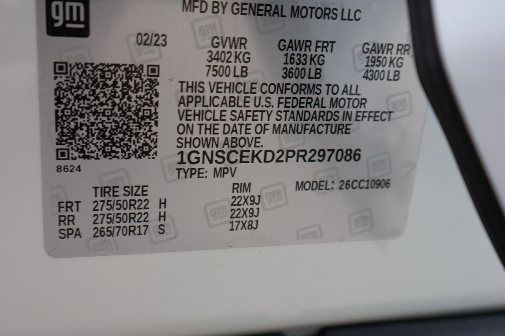2023 Chevrolet Suburban RST