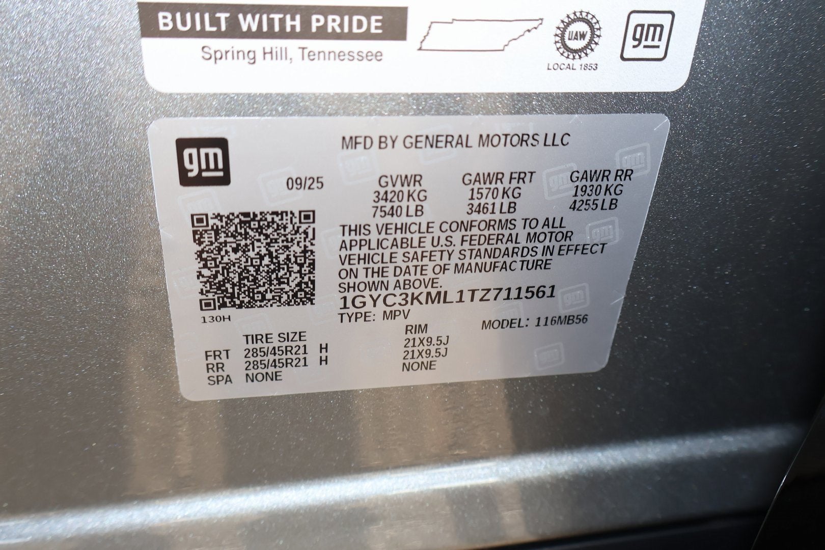 2026 Cadillac VISTIQ Luxury