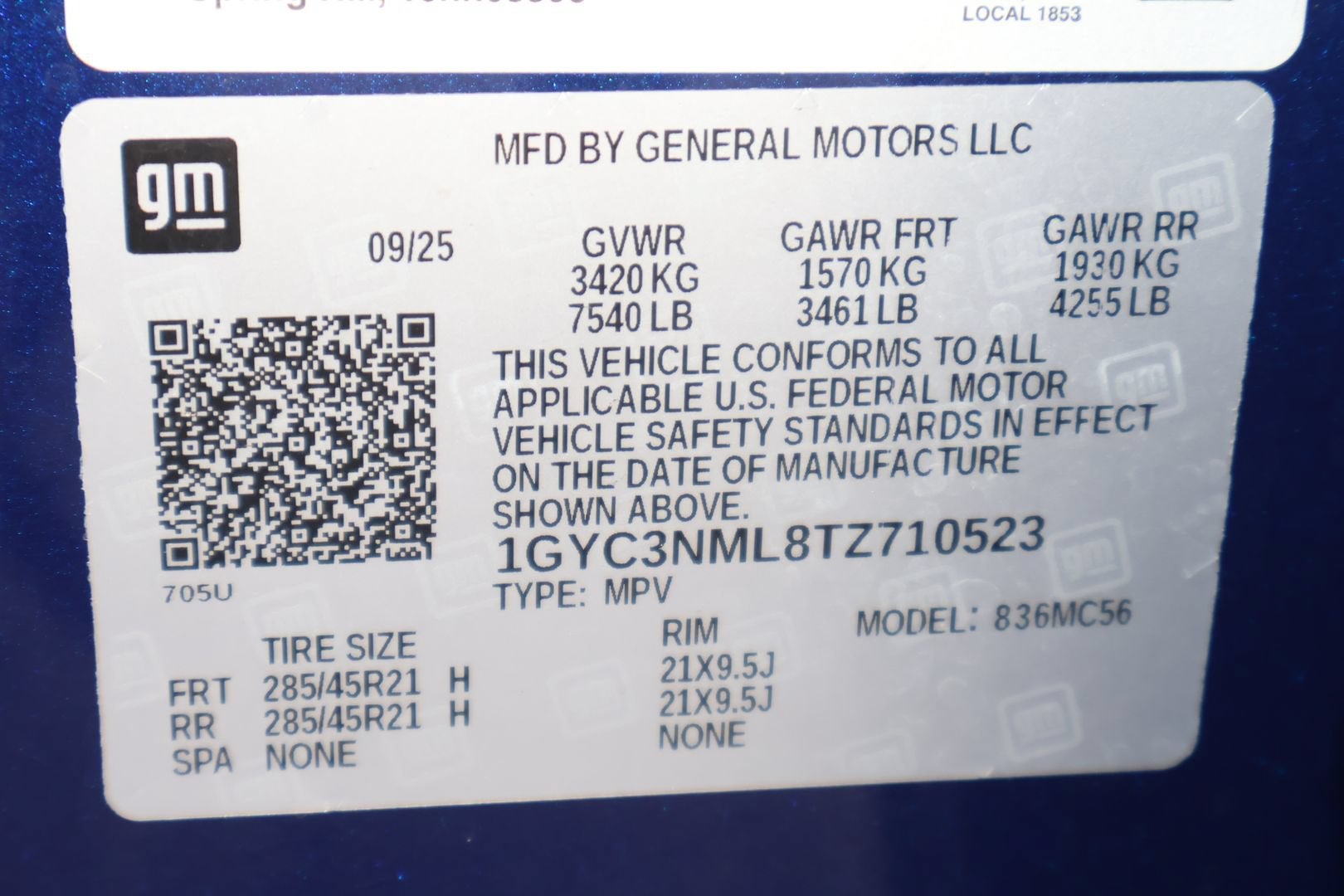 2026 Cadillac VISTIQ Sport