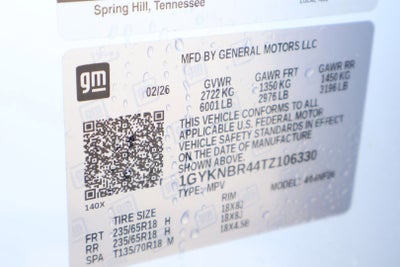 2026 Cadillac XT5 Luxury