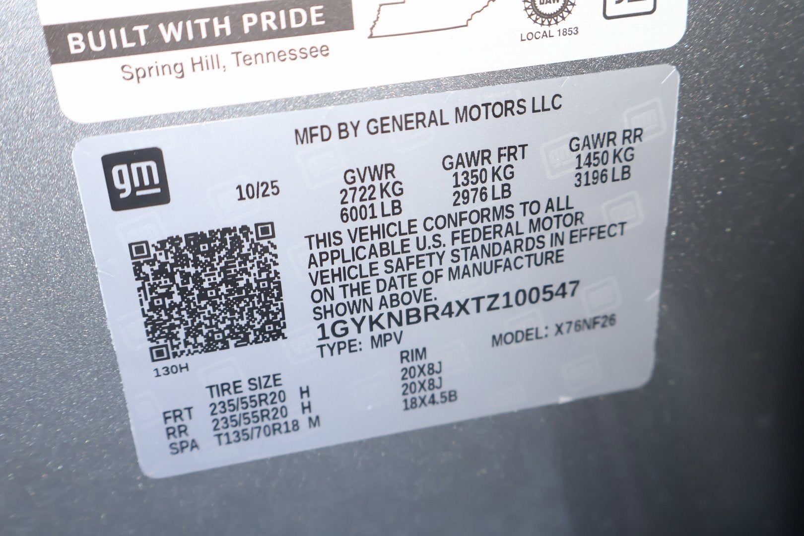 2026 Cadillac XT5 Luxury