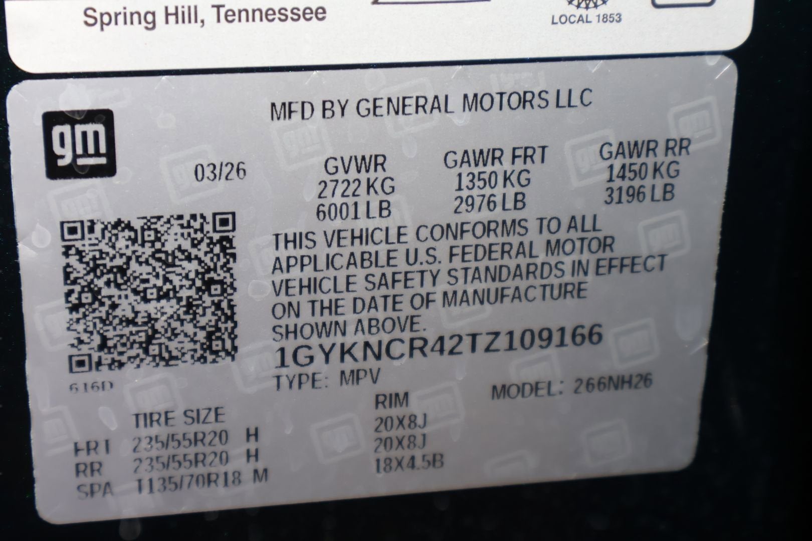 2026 Cadillac XT5 Premium Luxury