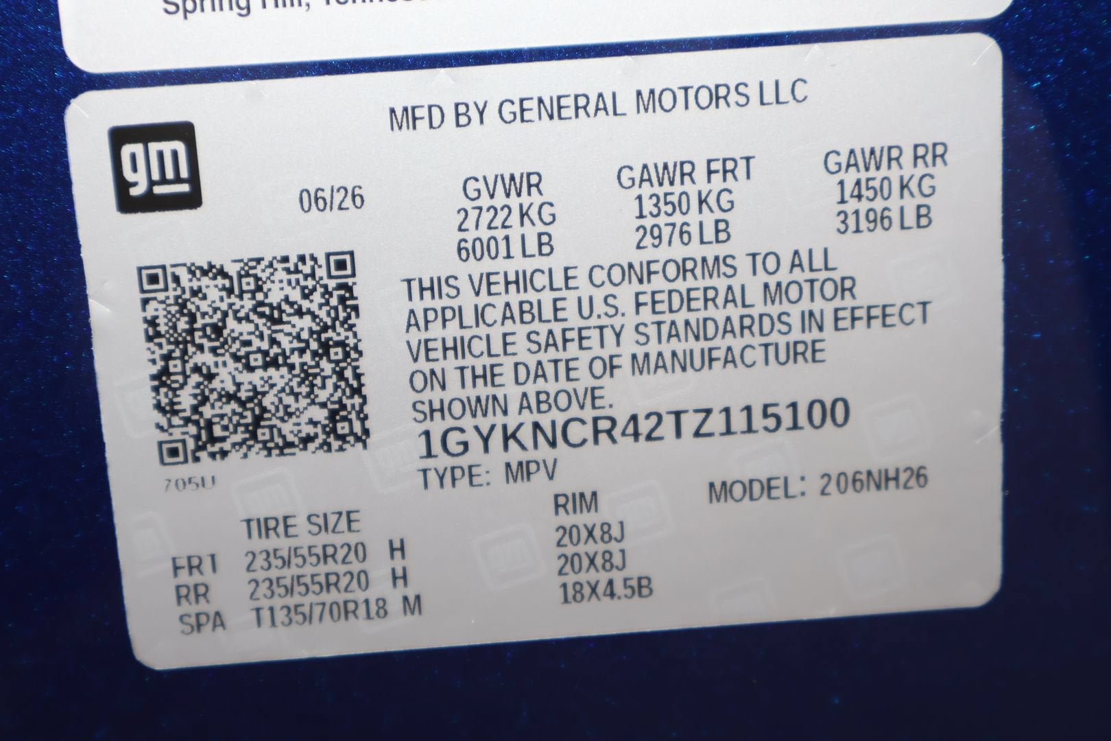 2026 Cadillac XT5 Premium Luxury
