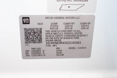 2025 Cadillac XT5 Premium Luxury