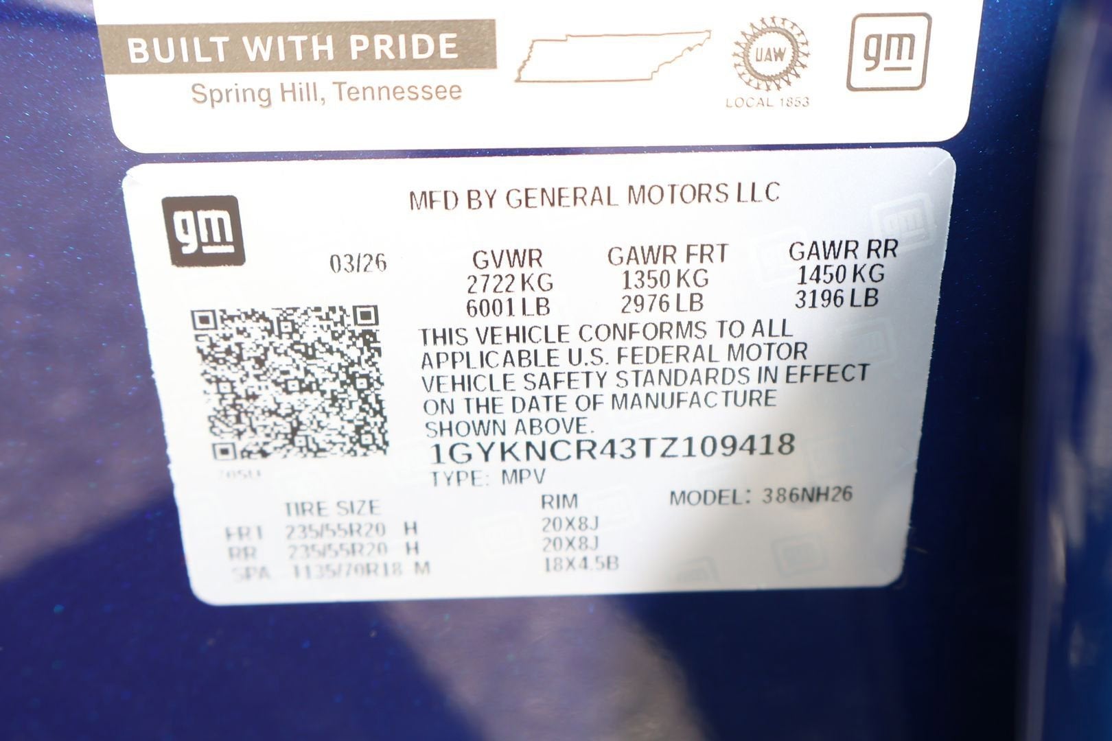 2026 Cadillac XT5 Premium Luxury