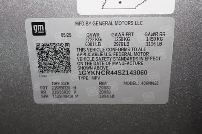 2025 Cadillac XT5 Premium Luxury