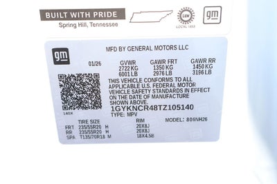 2026 Cadillac XT5 Premium Luxury