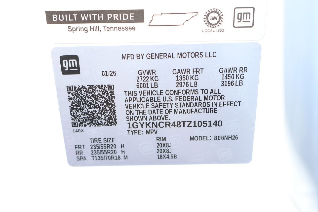 2026 Cadillac XT5 Premium Luxury