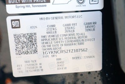 2026 Cadillac XT5 Premium Luxury