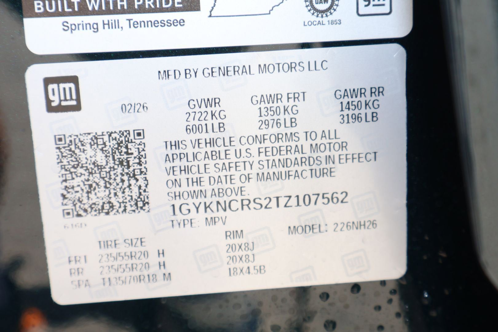 2026 Cadillac XT5 Premium Luxury