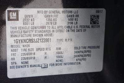 2018 Cadillac XT5 Luxury FWD