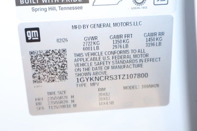 2026 Cadillac XT5 Premium Luxury