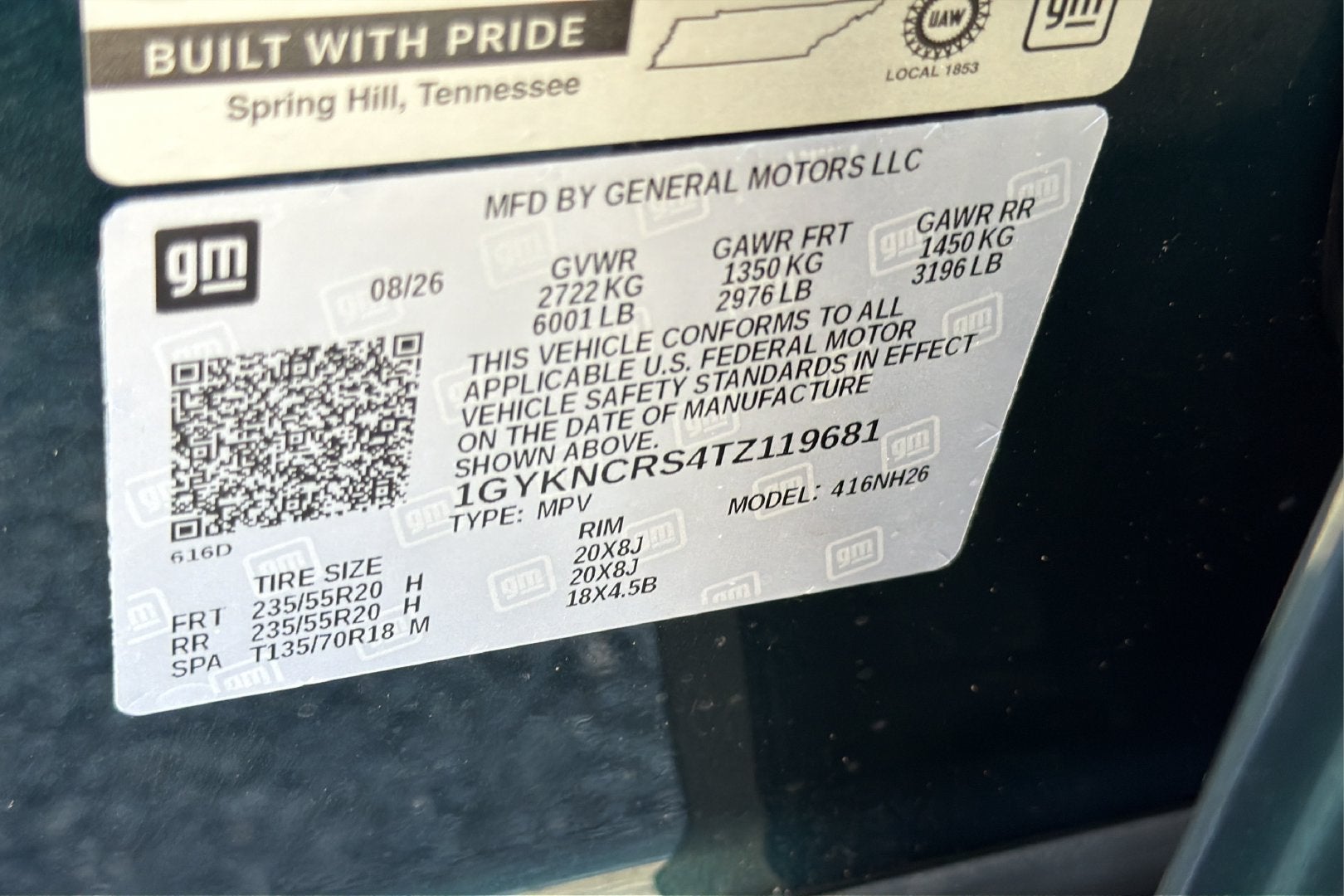 2026 Cadillac XT5 Premium Luxury