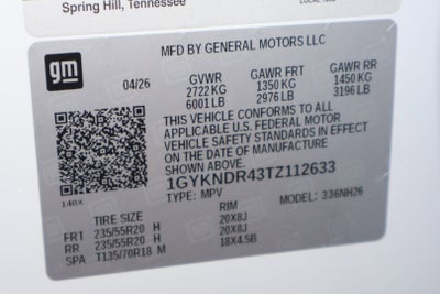 2026 Cadillac XT5 Premium Luxury
