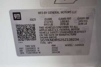 2025 Cadillac XT5 Premium Luxury