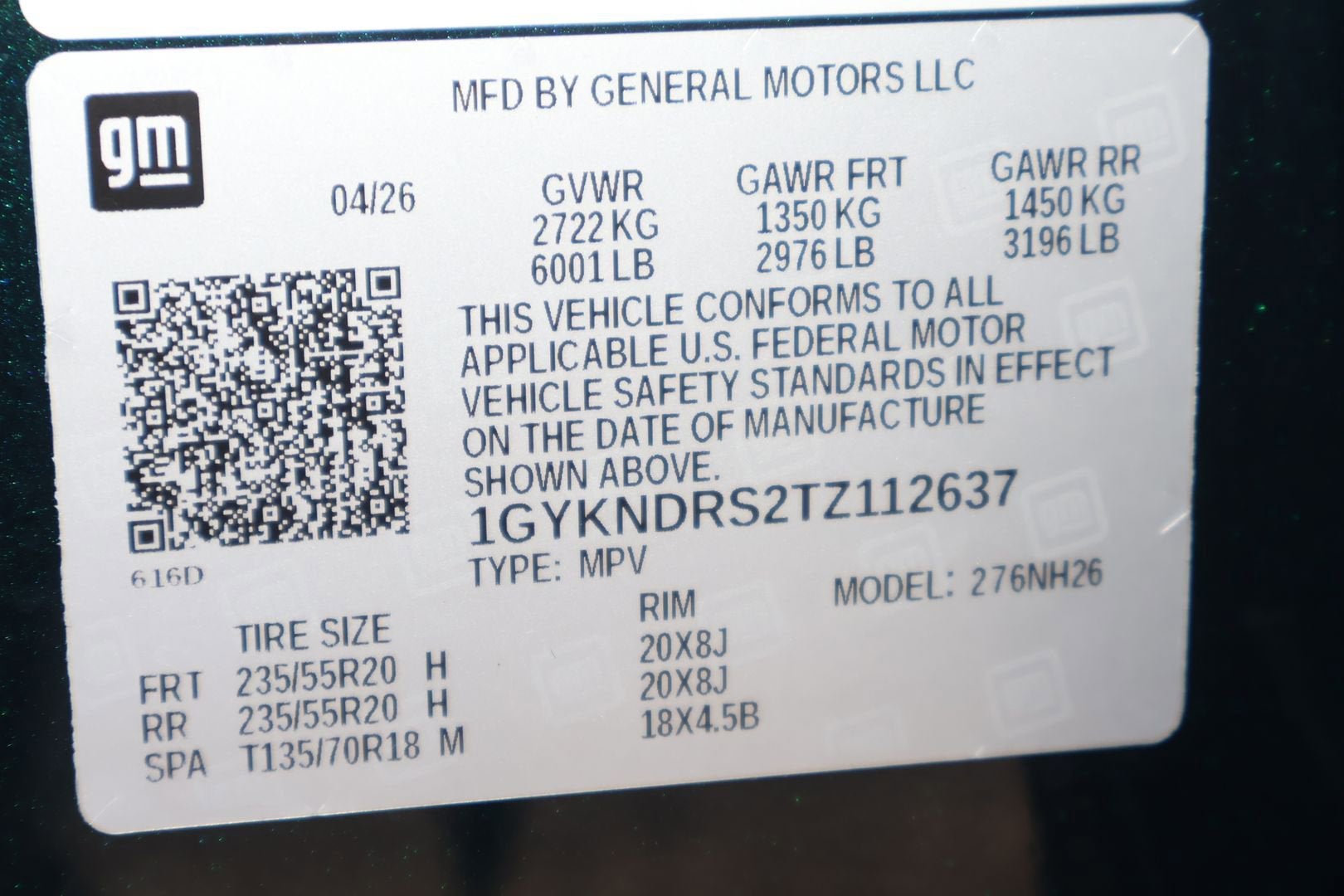 2026 Cadillac XT5 Premium Luxury