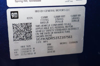 2026 Cadillac XT5 Premium Luxury