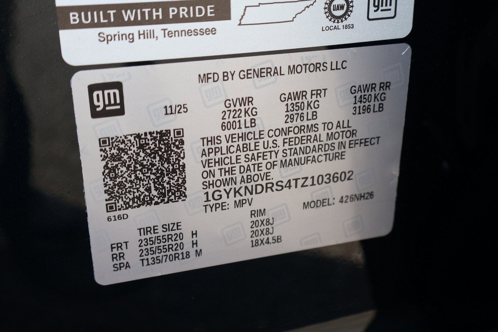 2026 Cadillac XT5 Premium Luxury