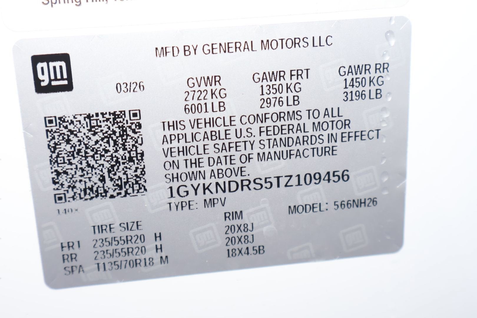 2026 Cadillac XT5 Premium Luxury