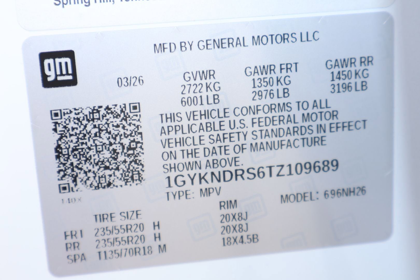 2026 Cadillac XT5 Premium Luxury