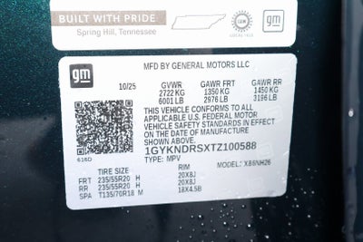 2026 Cadillac XT5 Premium Luxury