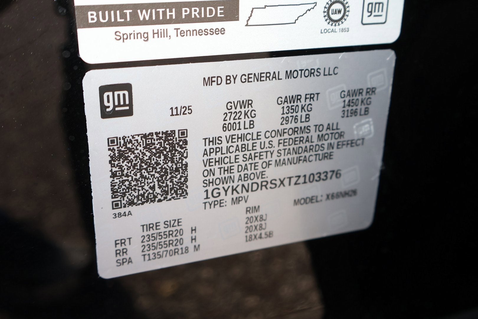 2026 Cadillac XT5 Premium Luxury