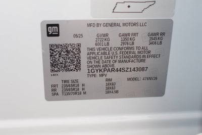 2025 Cadillac XT6 Luxury