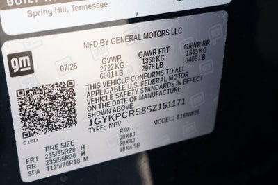 2025 Cadillac XT6 Premium Luxury