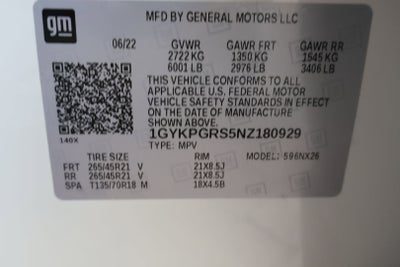 2022 Cadillac XT6 Sport