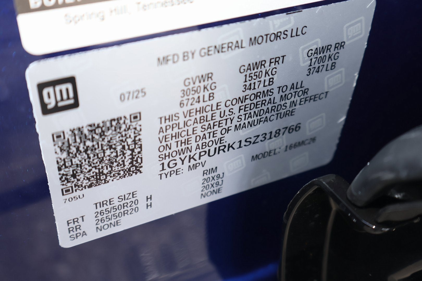 2025 Cadillac LYRIQ Sport 1