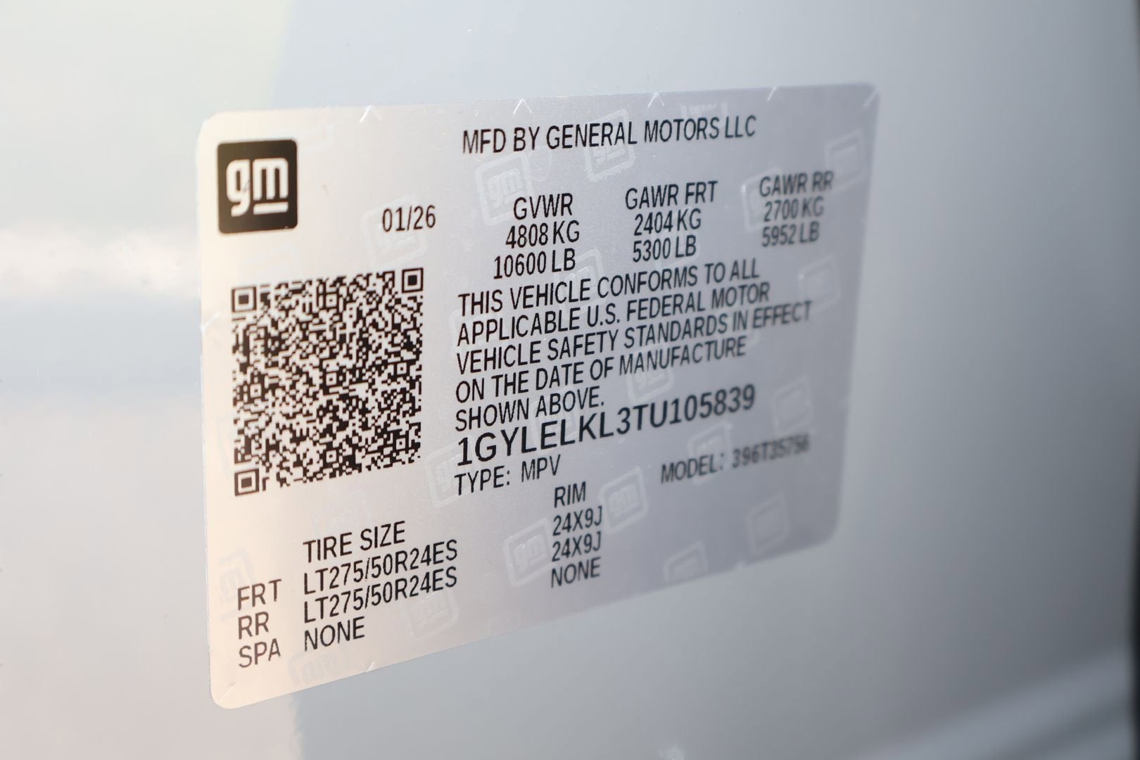 2026 Cadillac ESCALADE IQL Sport