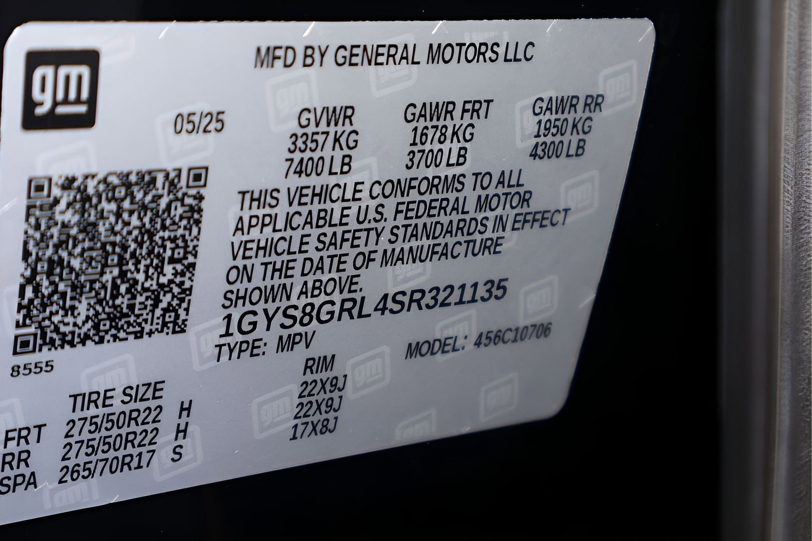 2025 Cadillac Escalade Sport Platinum