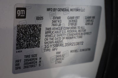 2025 Cadillac Escalade Sport