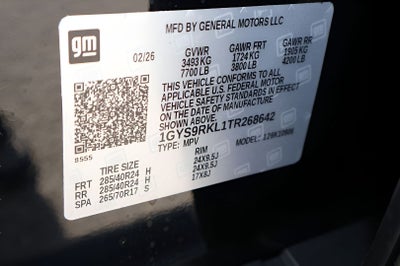 2026 Cadillac Escalade ESV Platinum Sport