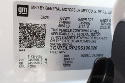 2025 Chevrolet Equinox EV LT