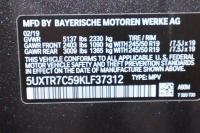 2019 BMW X3 sDrive30i