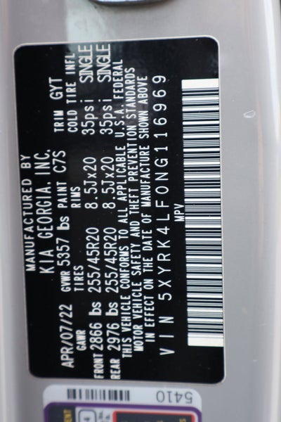 2022 Kia Sorento SX Prestige