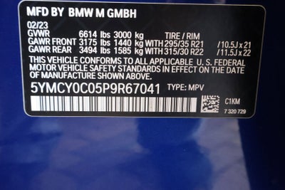 2023 BMW X6 M NA
