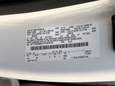 2020 Ford Super Duty F-250 SRW XL