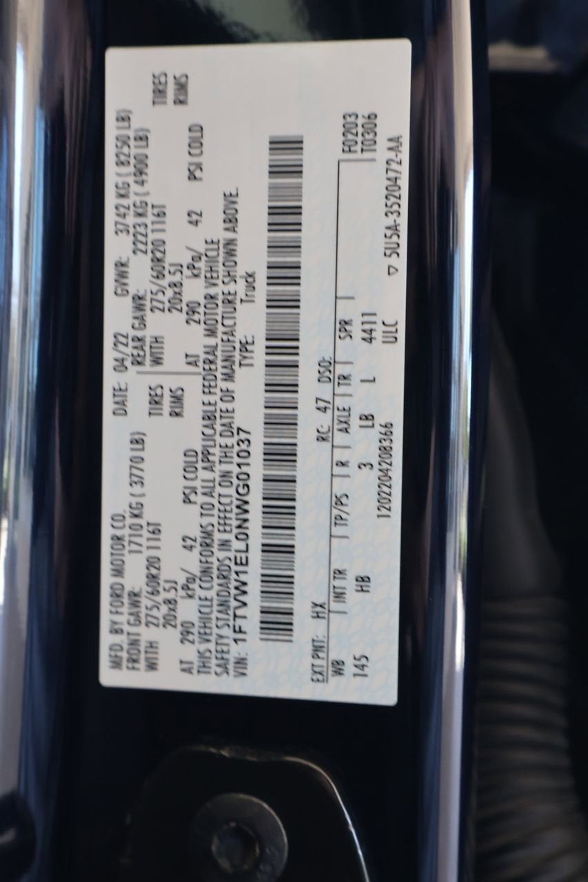 2022 Ford F-150 Lightning Pro