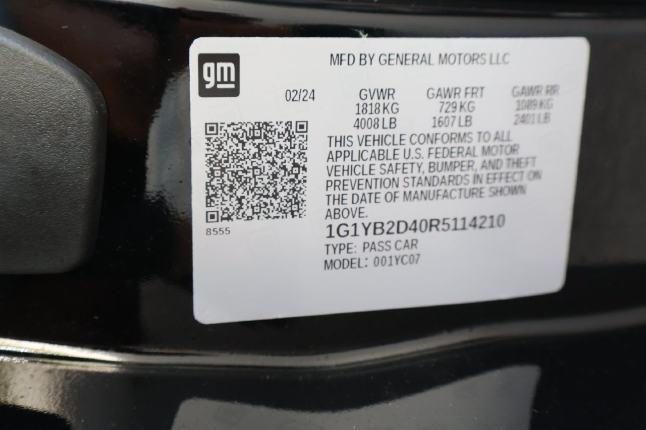 2024 Chevrolet Corvette Stingray 2LT