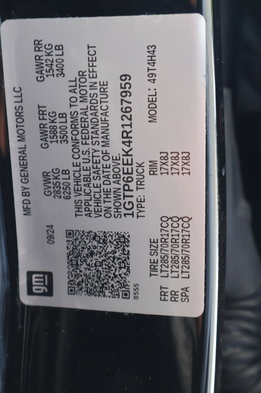 2024 GMC Canyon AT4X