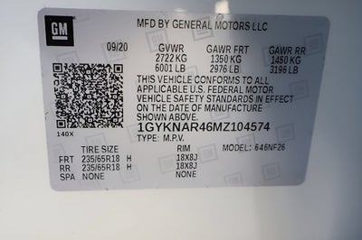 2021 Cadillac XT5 FWD Luxury