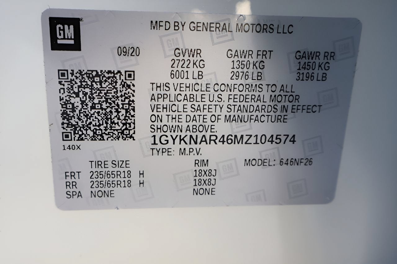 2021 Cadillac XT5 FWD Luxury