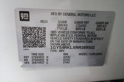2024 Cadillac Escalade ESV Sport Platinum