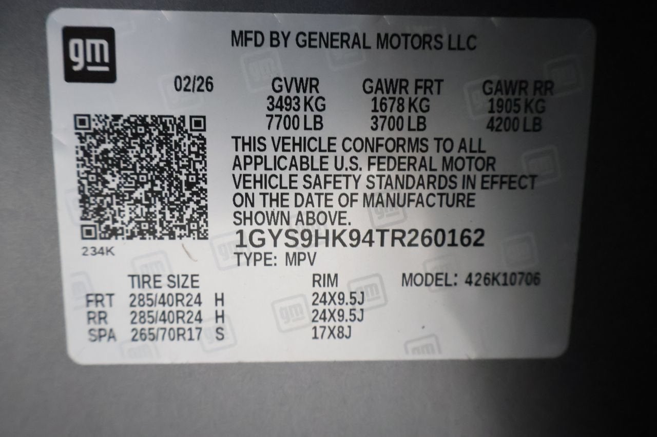 2026 Cadillac Escalade V-Series