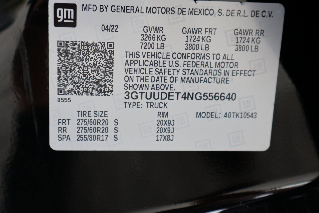 2022 GMC Sierra 1500 SLT